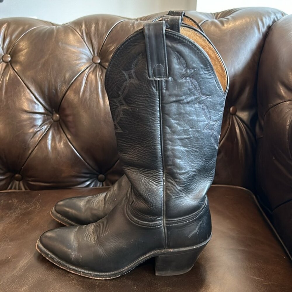 Abilene women’s cowboy boots black size 9-9.5